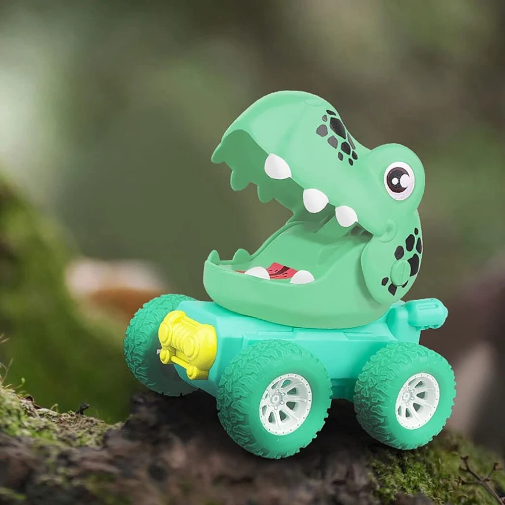 Dinozauro formos automobilis