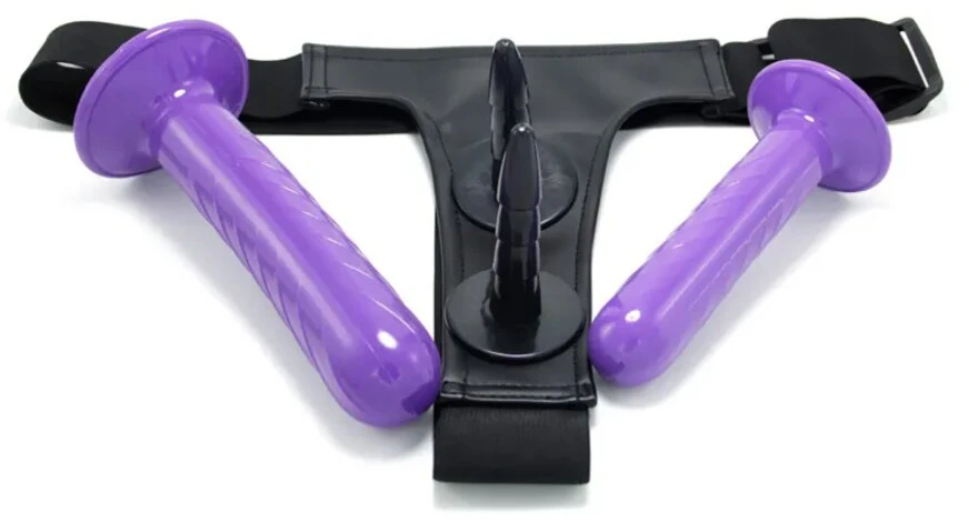 Dirželis ant dildo Double Dildo