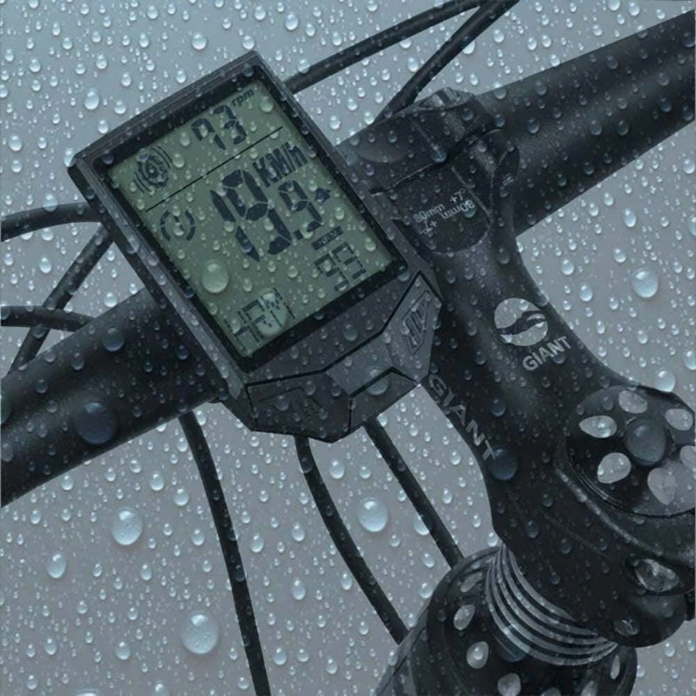 Dviračių greičio matuoklis Speed AT354, juodas