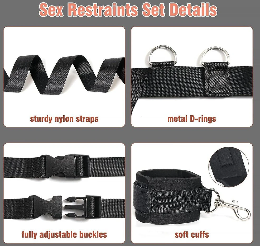Fiksavimo BDSM rinkinys