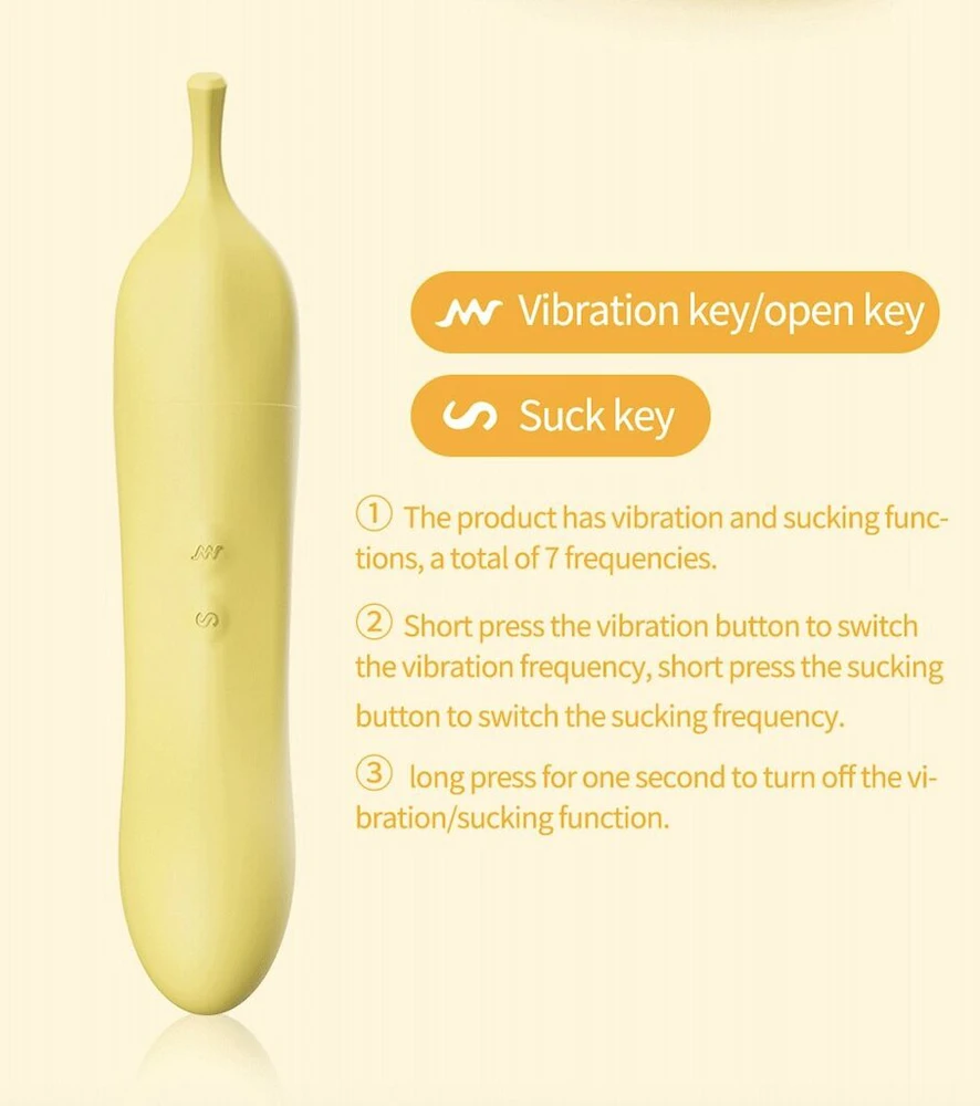 G taško vibratorius Banana