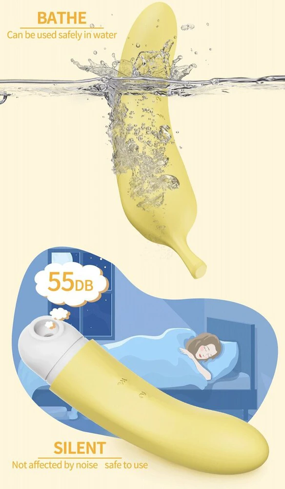 G taško vibratorius Banana