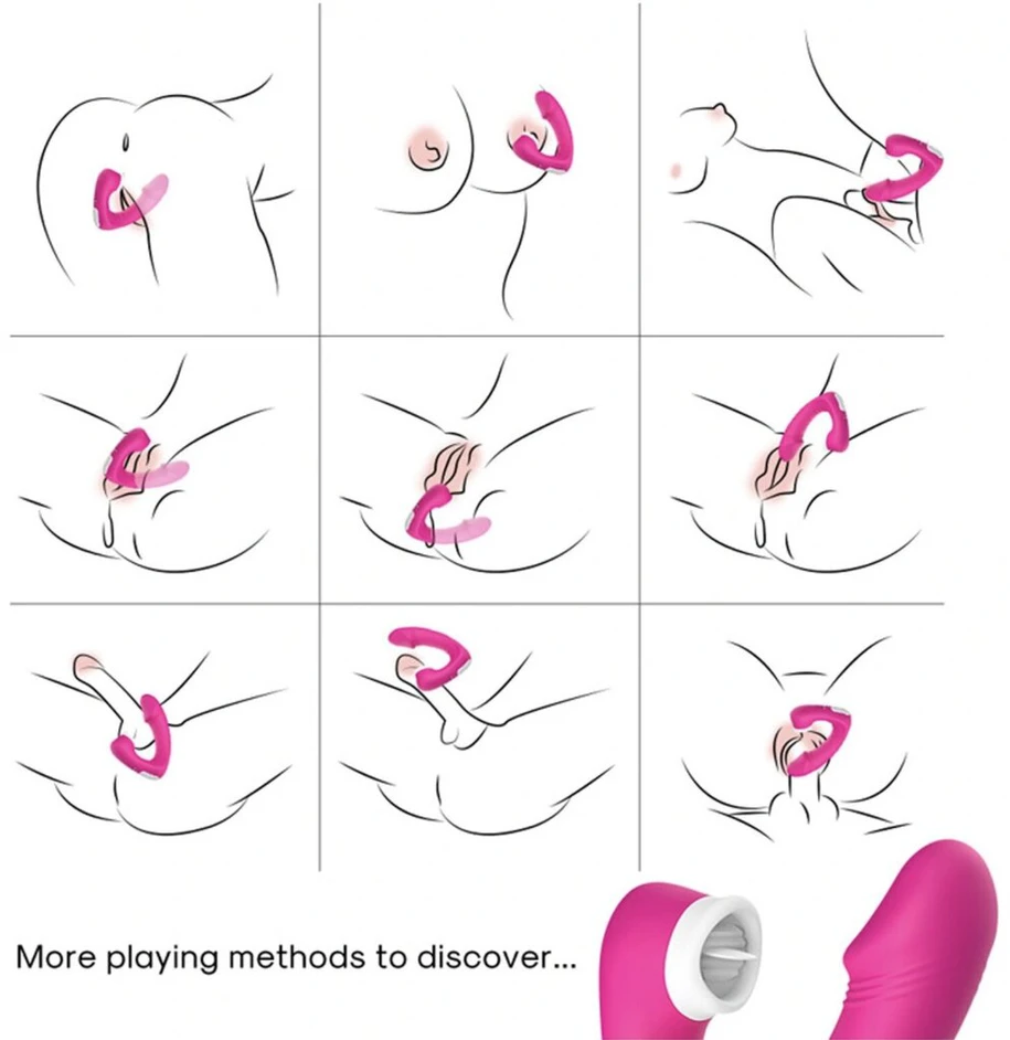 Įkraunamas vibratorius, 9 vibracijos