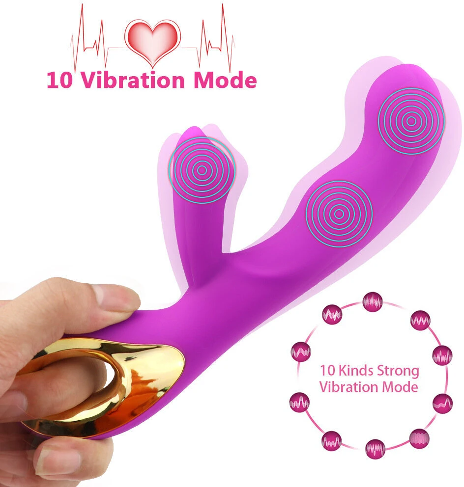 Įkraunamas vibratorius G Spot Rabbit