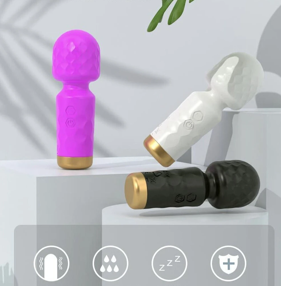 Įkraunamas vibratorius Mini, juodas