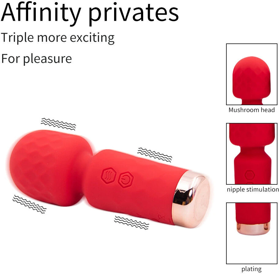 Įkraunamas vibratorius Mini, mėlynas
