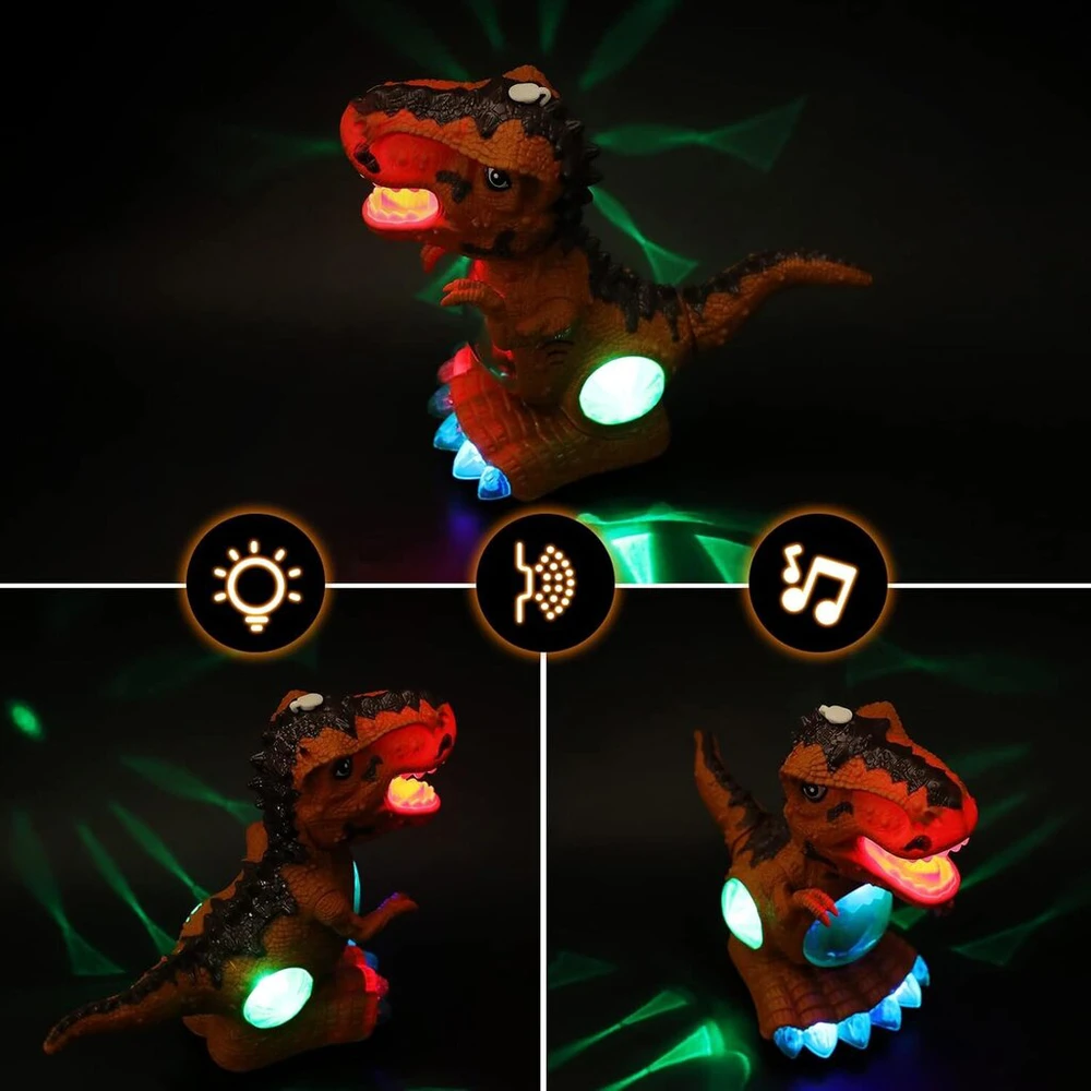 Interaktyvus muzikinis žaislas Purškiklis Dinosaur