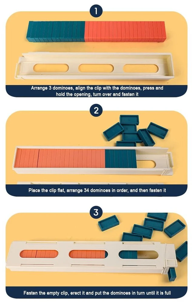 Interaktyvus traukinys su domino Train