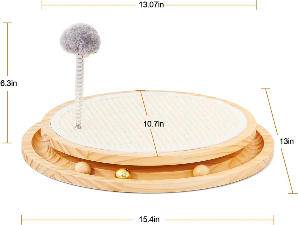 Interaktyvus žaislas katėms Scratcher