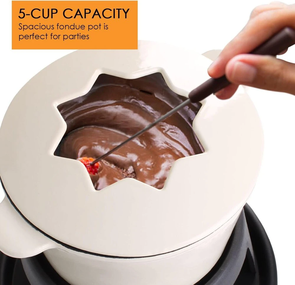 Ketaus katilų fondue rinkinys