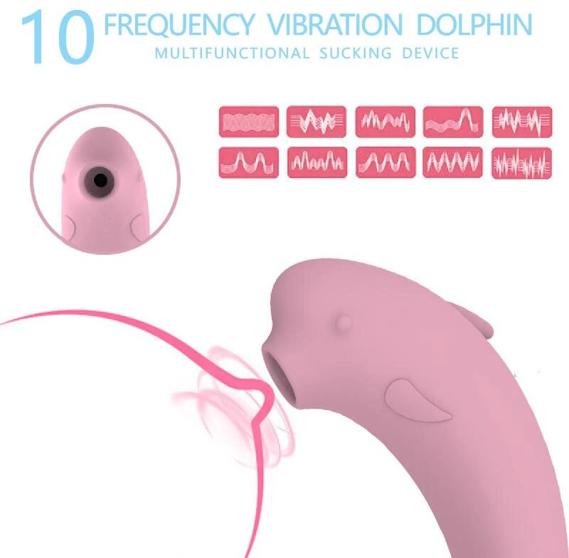 Klitora vibratoriai Dolphin Toy