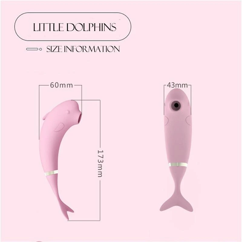 Klitora vibratoriai Dolphin Toy