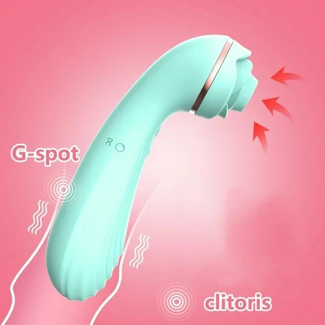 Klitorinis vibratorius 2in1