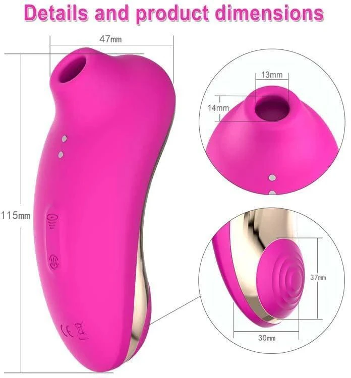 Klitorinis vibratorius 2in1
