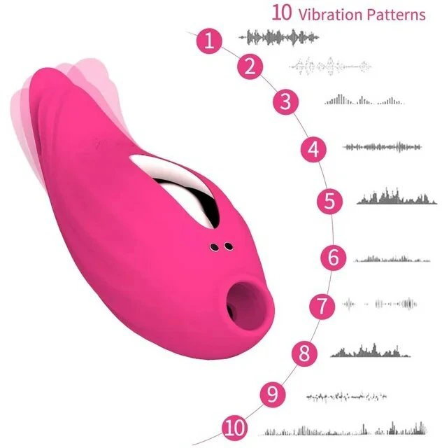 Klitorinis vibratorius 2in1