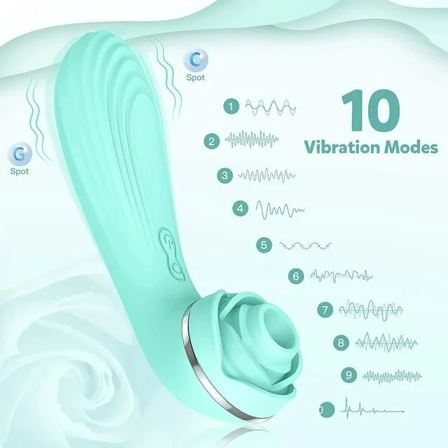 Klitorinis vibratorius 2in1