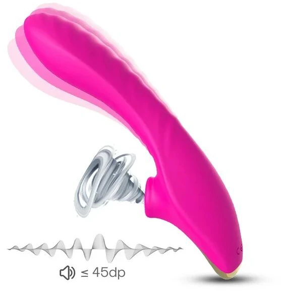 Klitorinis vibratorius 2in1