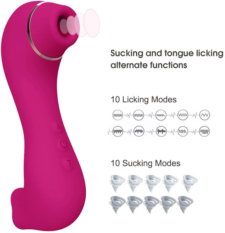 Klitorio stimuliatorius Clit Sucking Licking