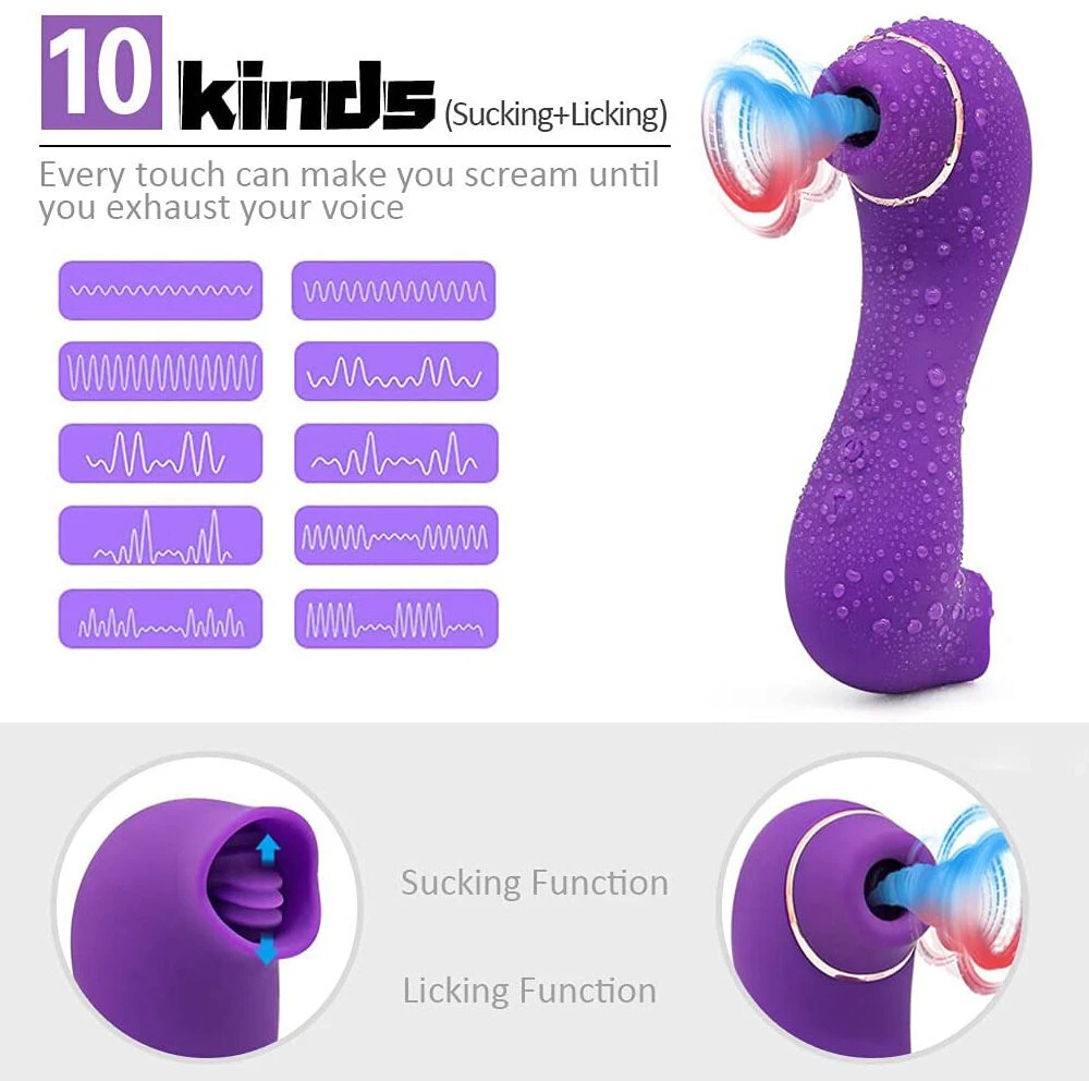 Klitorio stimuliatorius Clit Sucking Licking