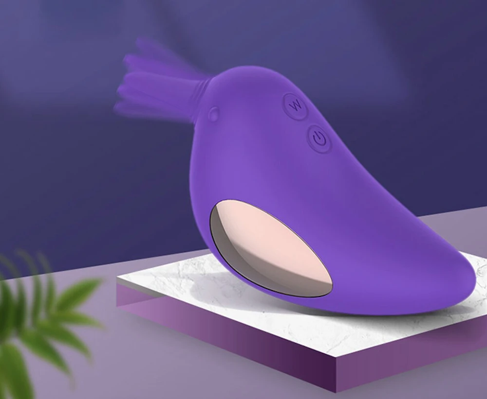 Klitoris ir spenelių stimuliatorius Love Suck Bird