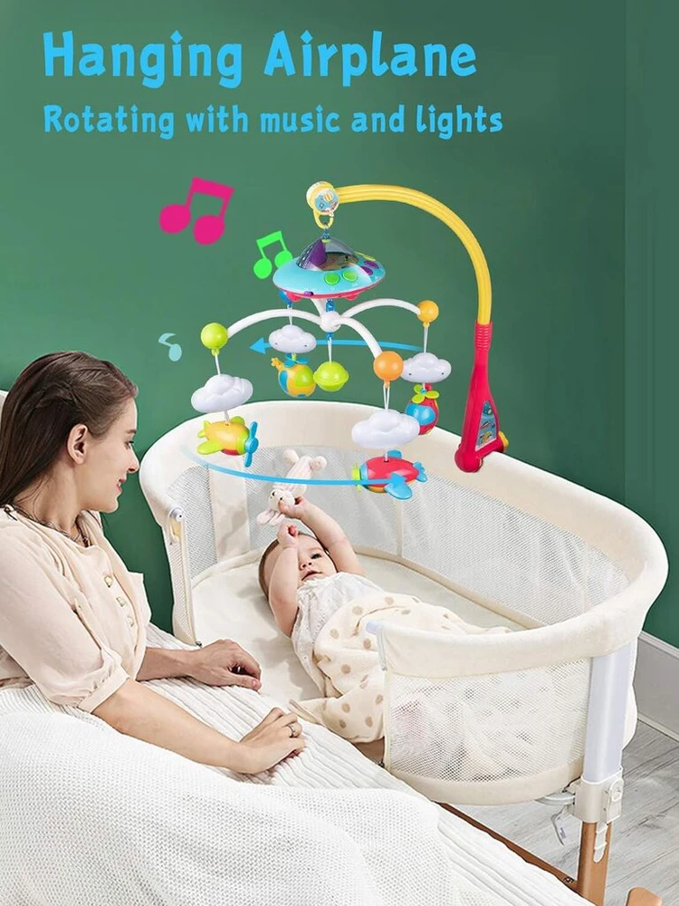 Kūdikių karuselė su muzika