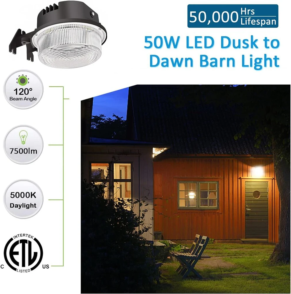 LED lemputė tvartui 50W Intertek AT745