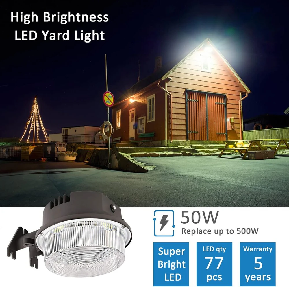 LED lemputė tvartui 50W Intertek AT745