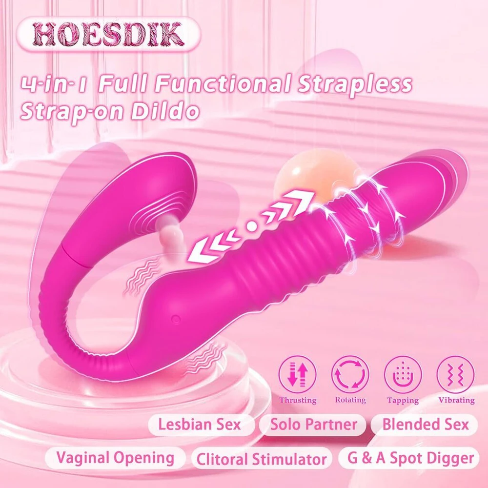 Lesbietiškas strap-on vibratorius