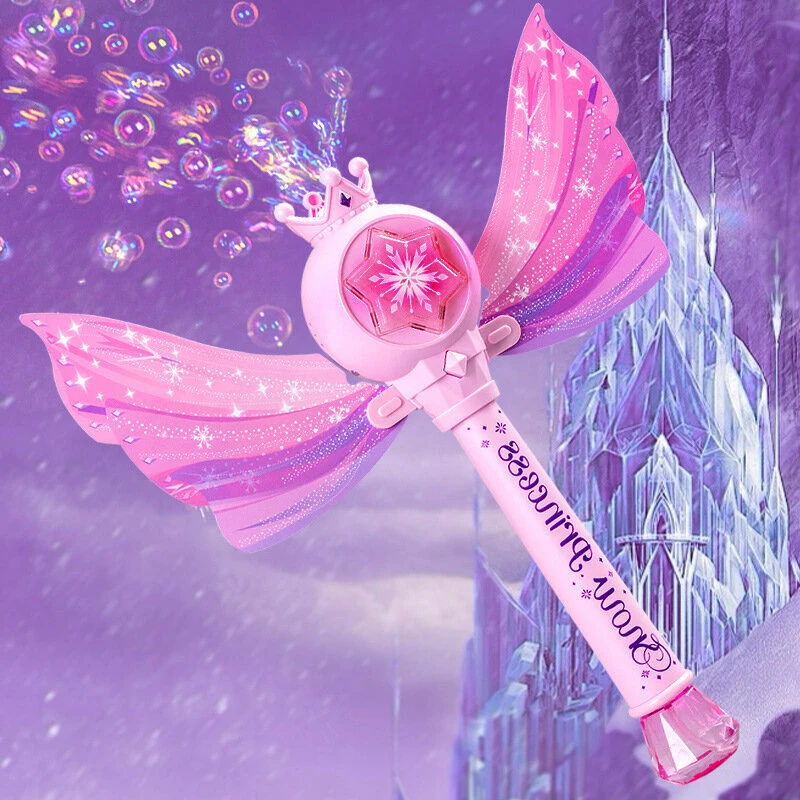 Magiška lazdelė su muilo burbulais Snow Princess