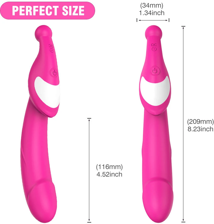 Makšties dildo vibratorius