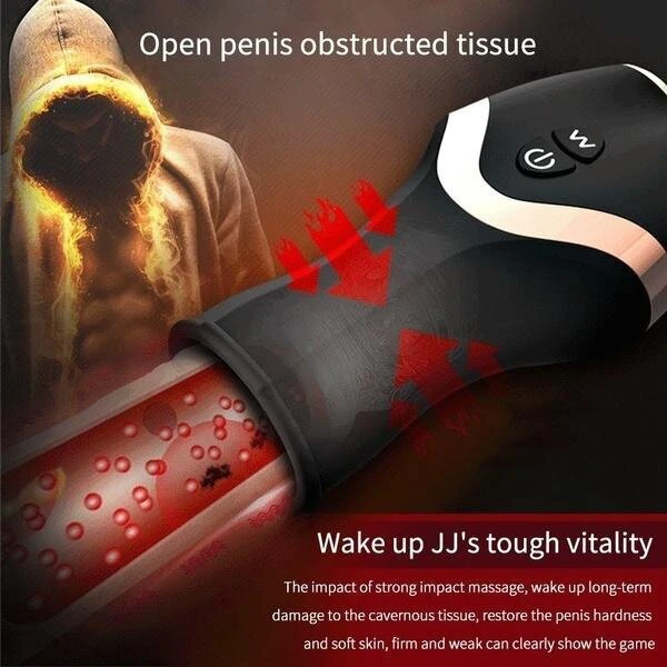 Masturbatorius Pennis Milking Machine, juodas