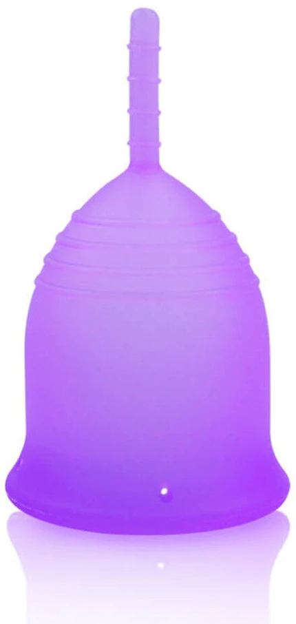 Menstruacinių taurelių rinkinys, violetinis, 20 ml