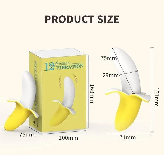 Moteriškas vibratorius Banana