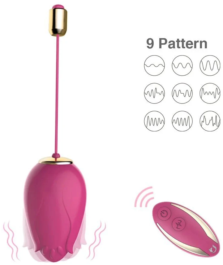 Moteriškas vibratorius - masažuoklis, nuotolinio valdymo pultas Kegel Lux