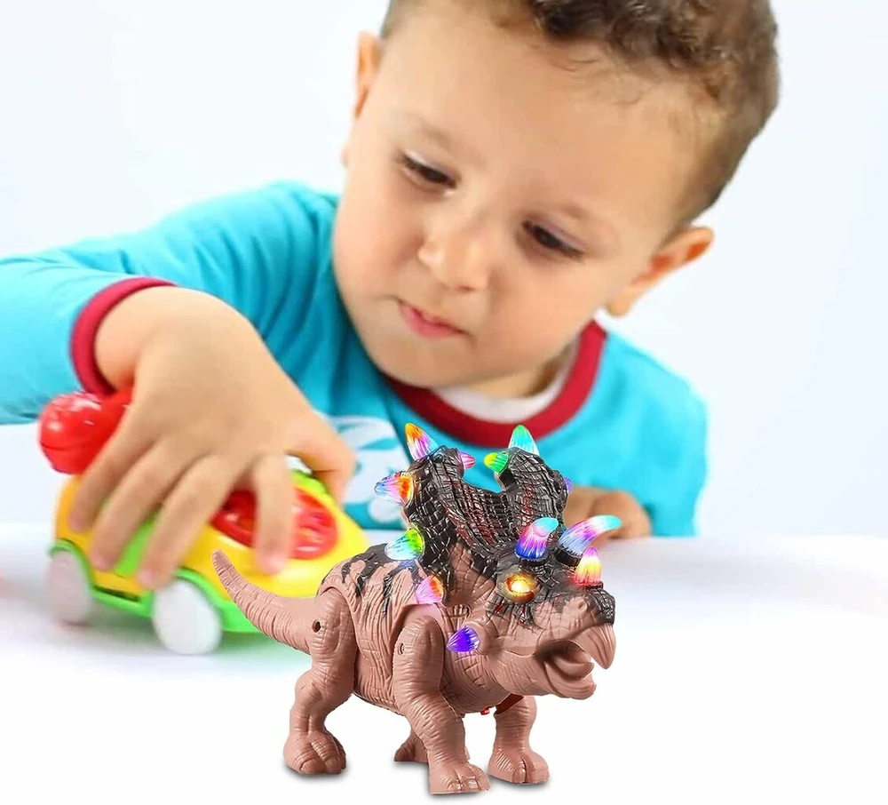 Muzikinis dinozauras Triceratops