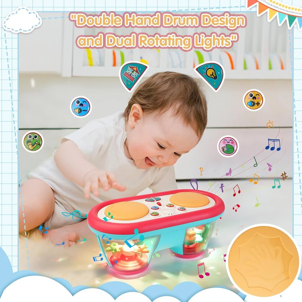 Muzikinis žaislas Baby Clap Drum