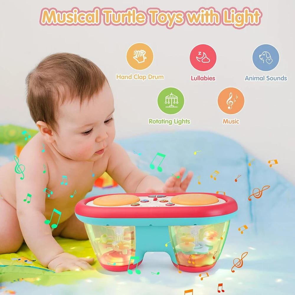 Muzikinis žaislas Baby Clap Drum