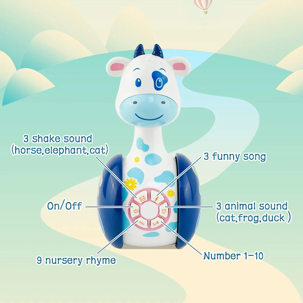Muzikinis žaislas Cow