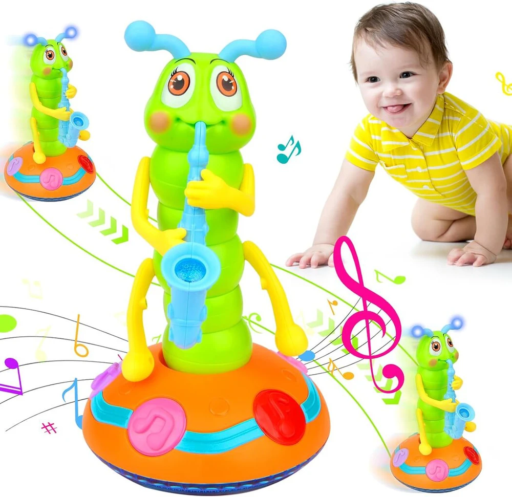 Muzikinis žaislas Dancing Caterpillar