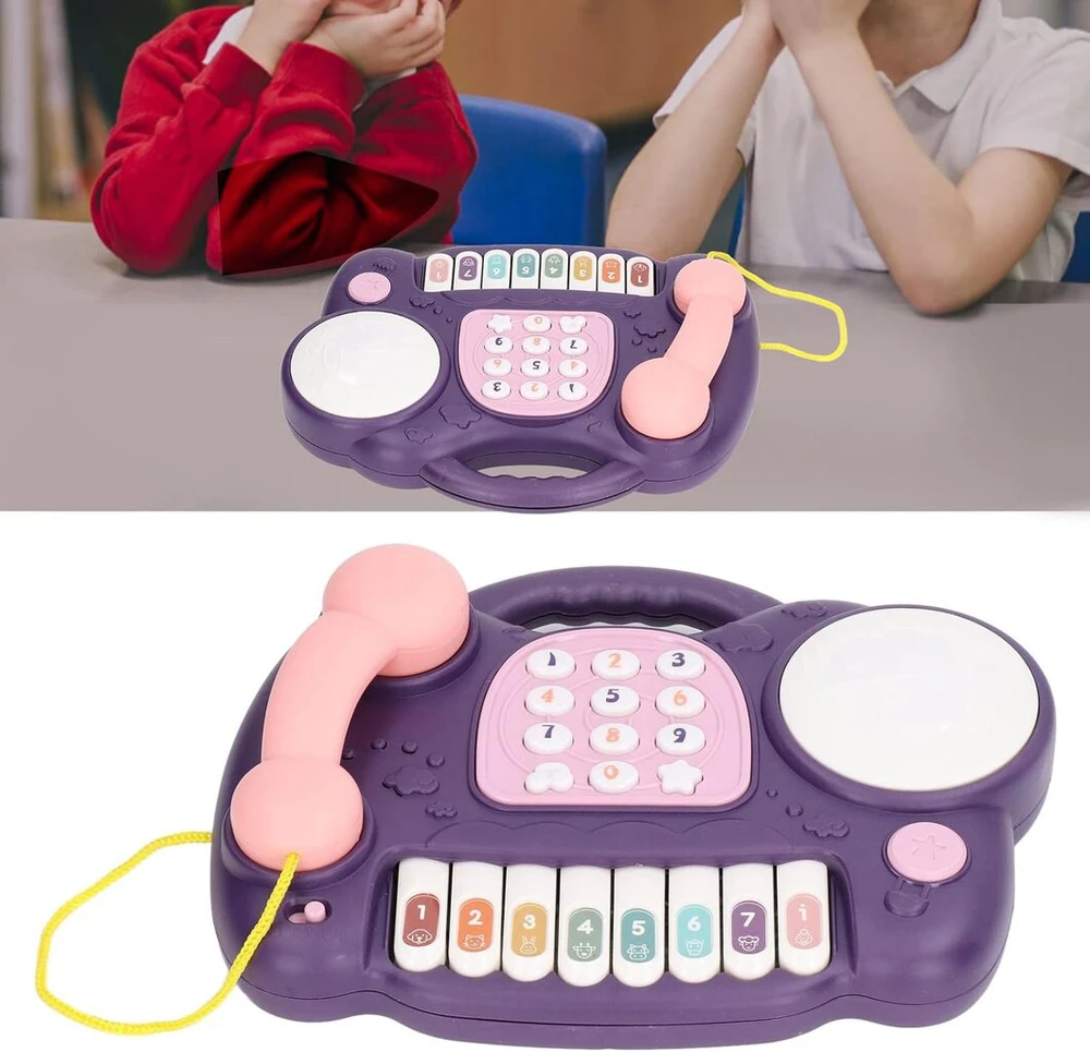 Muzikinis žaislas kūdikiams 3 in 1