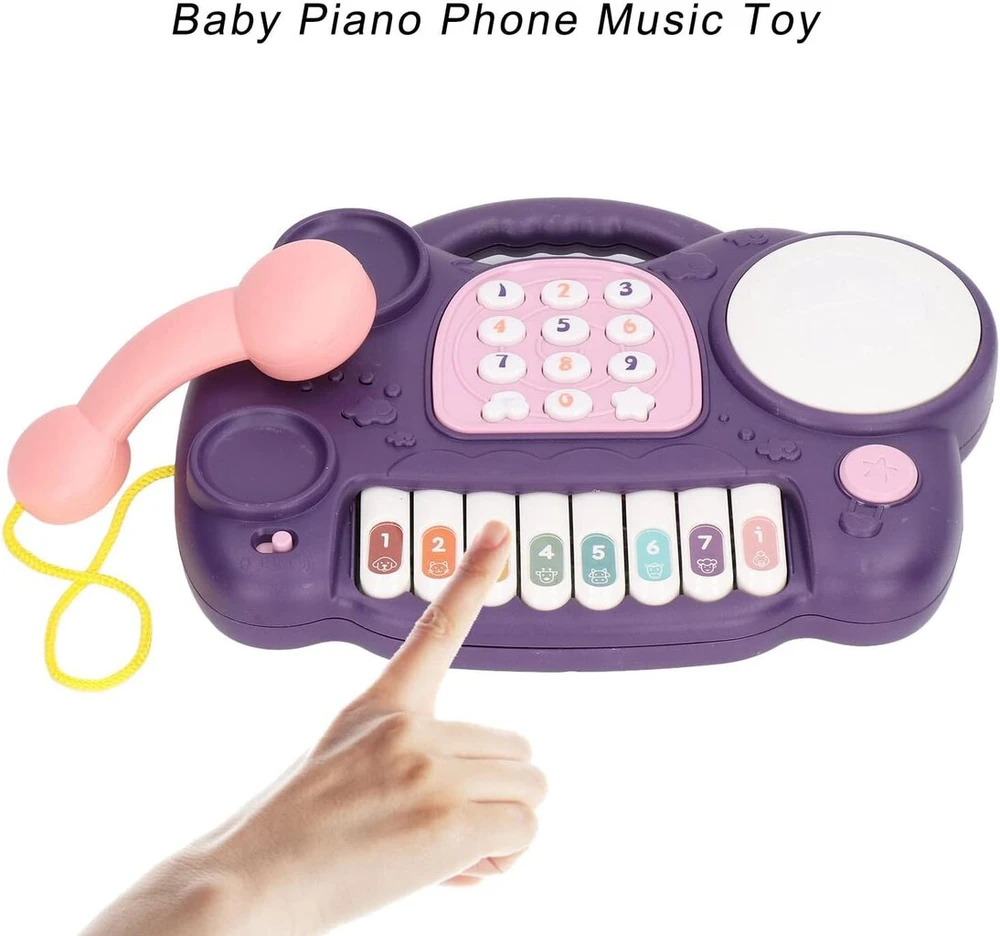 Muzikinis žaislas kūdikiams 3 in 1