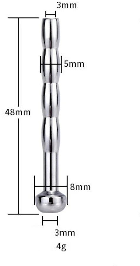 Nerūdijančio plieno šlaplės plėtiklis, 5 mm