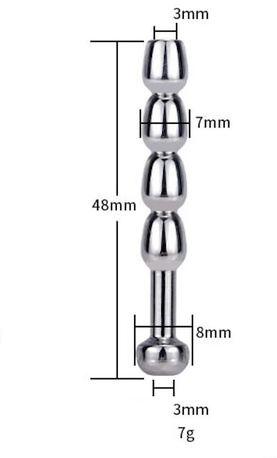 Nerūdijančio plieno šlaplės plėtiklis, 7 mm