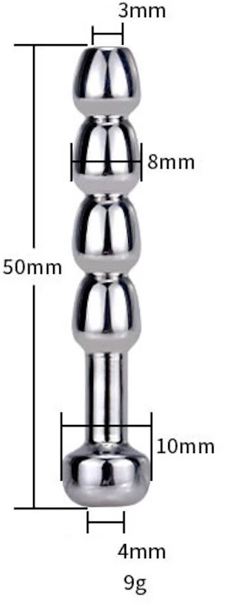 Nerūdijančio plieno šlaplės plėtiklis, 8 mm