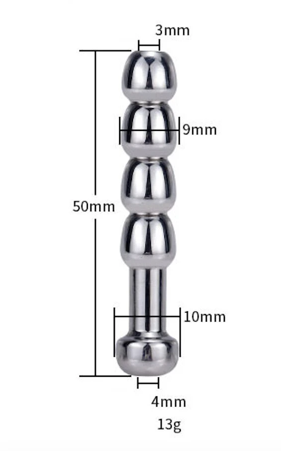 Nerūdijančio plieno šlaplės plėtiklis, 9 mm