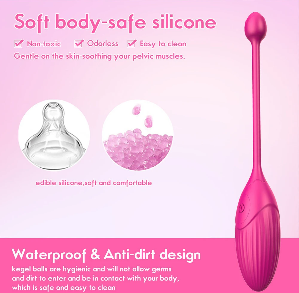 Nuotolinio valdymo vibratorius Kegel