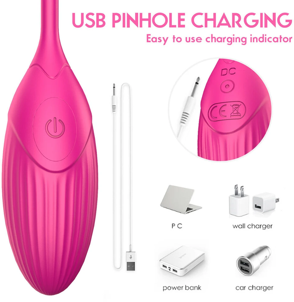 Nuotolinio valdymo vibratorius Kegel