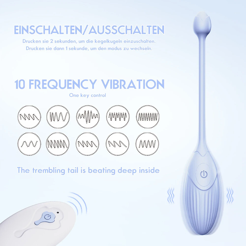 Nuotolinio valdymo vibratorius Kegel