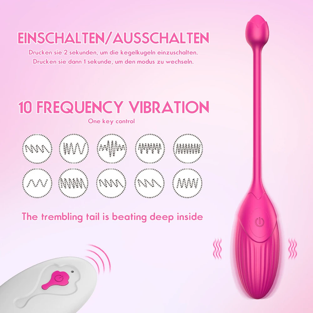 Nuotolinio valdymo vibratorius Kegel