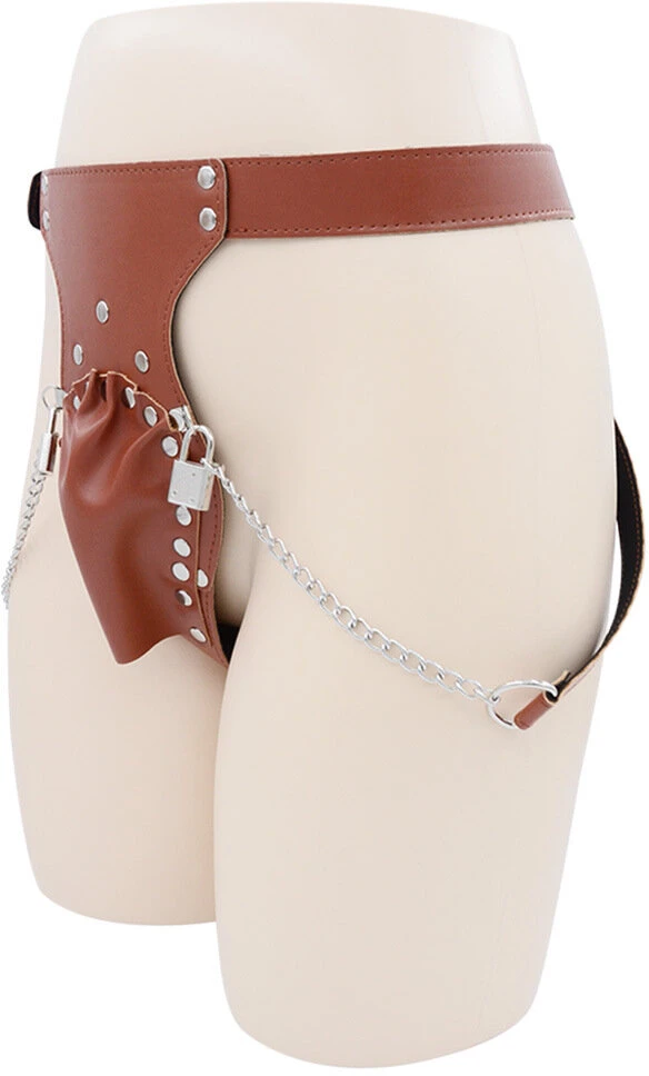 Penio narvas Chastity Belt, rudas